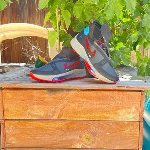 AIR ZOOM INFINITY TOUR 2 SHIELD 'ANTHRACITE BRIGHT CRIMSON' Golf Shoe